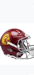 Reggie Bush Autographed “Heisman 05” USC Replica Football Helmet