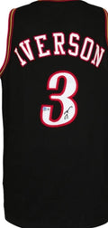 Allen Iverson Sixers Custom Black Custom