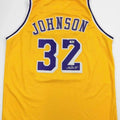 Magic Johnson Lakers Custom Yellow Custom