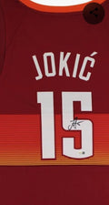 Nikola Jokic Nuggets Custom Red Custom