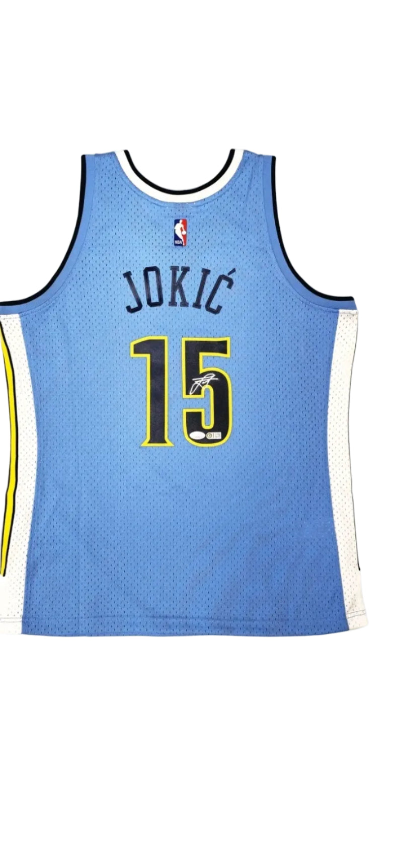 Nikola Jokic Nuggets Custom Light Blue Custom