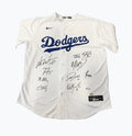Los Angeles Dodgers 2025 World Series Team Autographed Replica Jersey - Yoshinobu Yamamoto, Roki Sasaki, Freddie Freeman, Mookie Betts, Will Smith, Teoscar Hernandez, Blake Snell, Kike Hernandez, Miguel Rojas, Tyler Glasnow