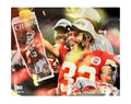 Tyrann Mathieu Autographed "SB LIV Champs" 16x20 - Chiefs Super Bowl Celebration