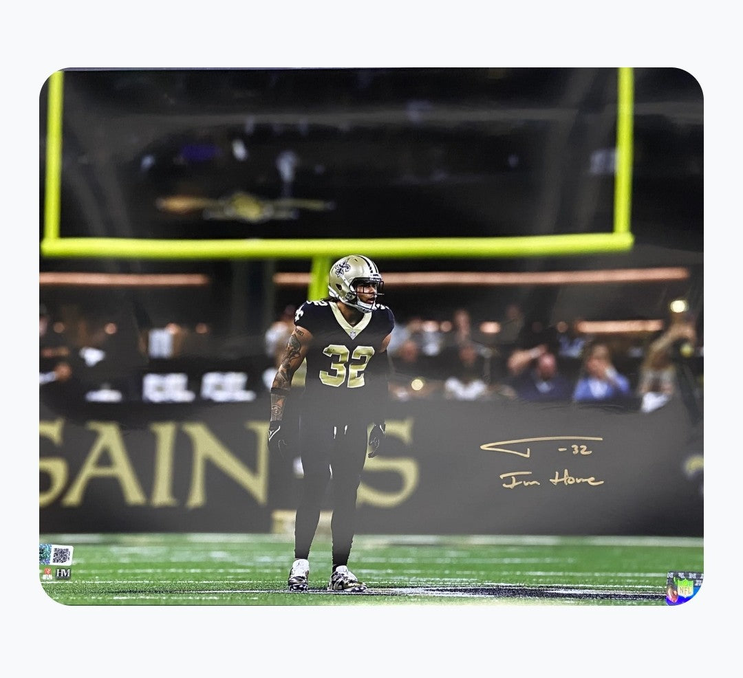 Tyrann Mathieu Autographed "I'm Home" 16x20 - Saints On Field