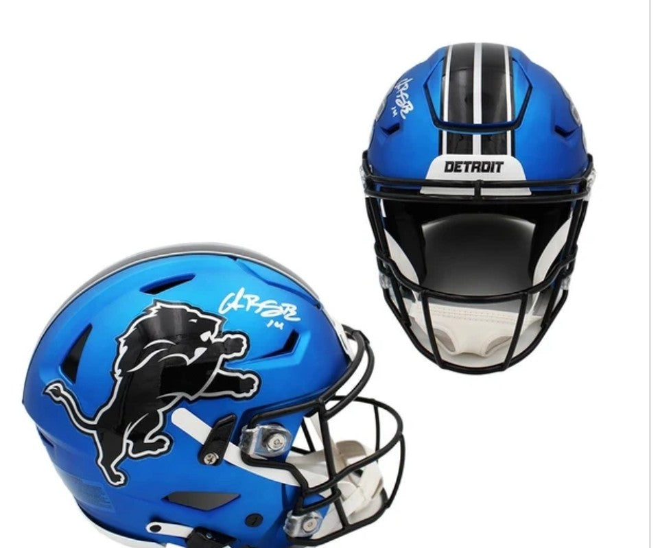 Amon-Ra St Brown Lions Riddell Speedflex Speedflex - Motor City Muscle Alternate
