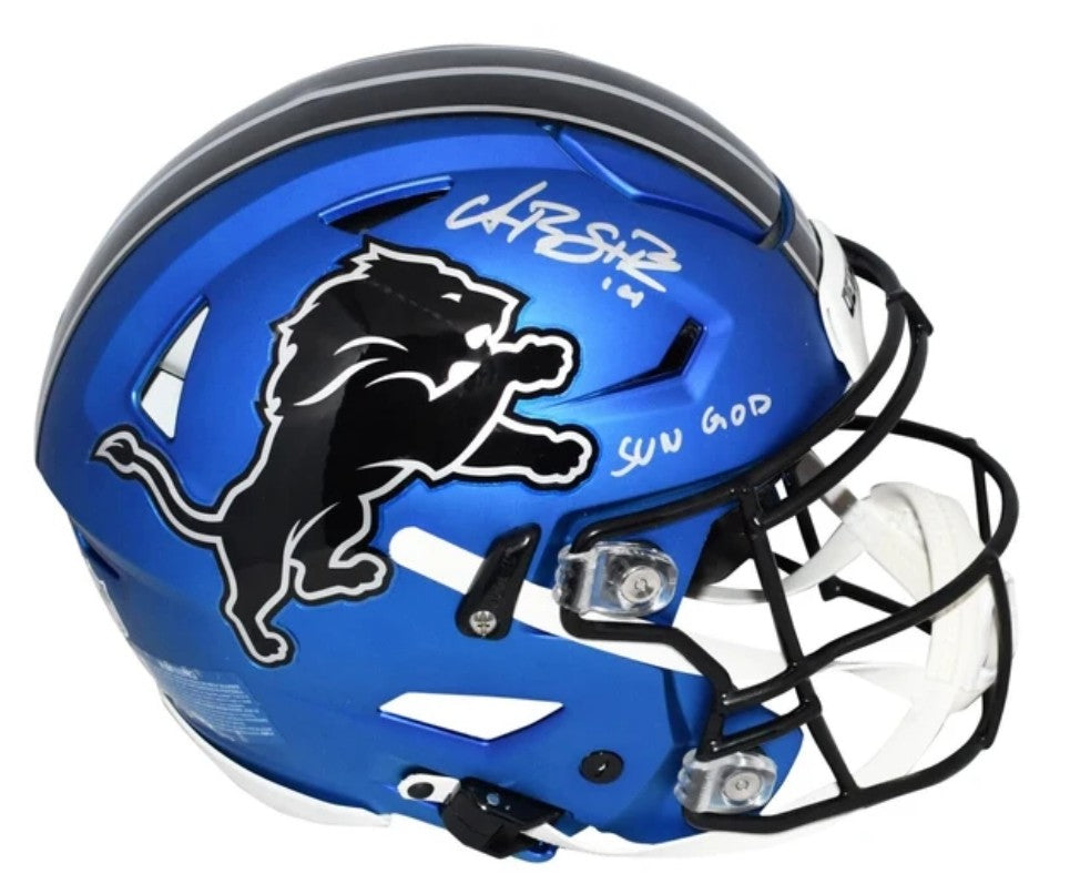 Amon-Ra St Brown Lions Riddell Speedflex Speedflex