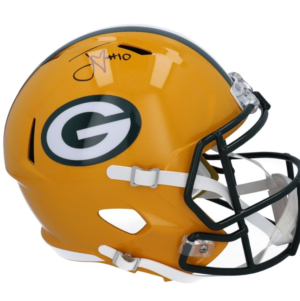 Jordan Love Packers Riddell Speed Replica Retro
