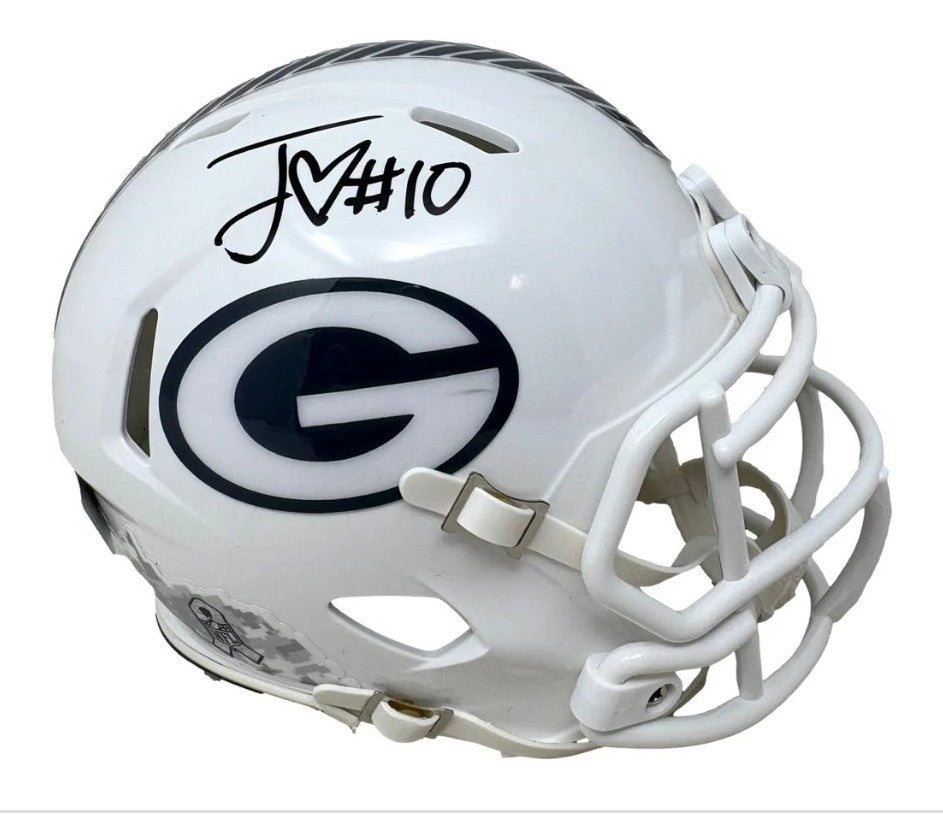 Jordan Love Green Bay Packers Autographed STS Mini Helmet