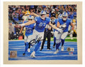 Aidan Hutchinson Lions 8x10 End Zone Interception Photo