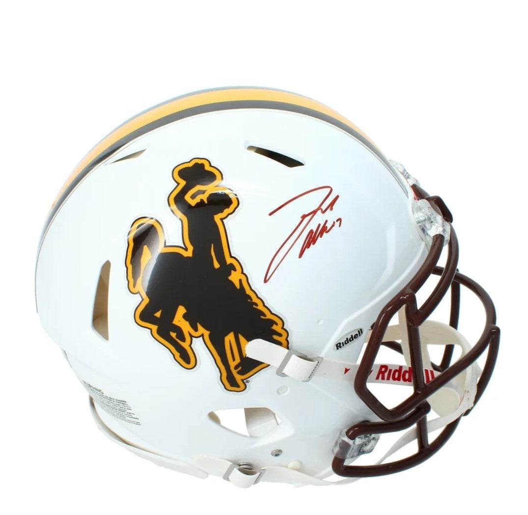 Josh Allen Wyoming Riddell SpeedFlex Helmet