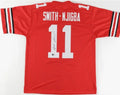 Jaxon Smith-Njigba Autographed Red Custom Jersey