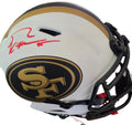 Authetic George kittle autographed full-size speed flex helmet